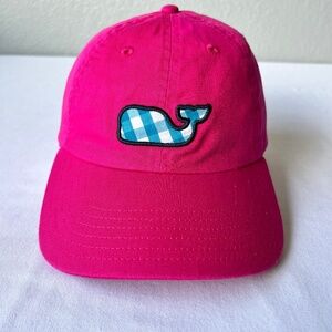 Vineyard Vines Pink Whale Logo Hat